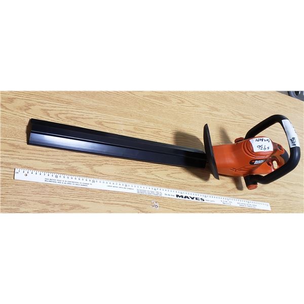 Black and Decker Electrical Hedge Trimmer with Blade Protector