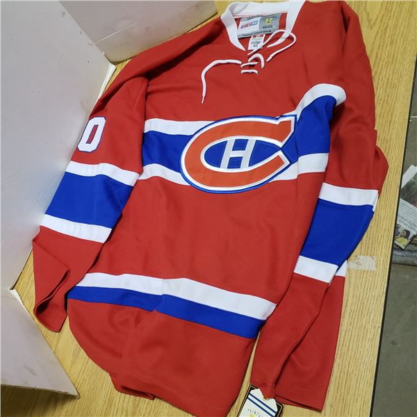 Vintage Guy Lafleur Jersey Montreal Canadiens MINT w/ Tags and Fight Strap