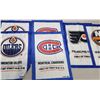 Image 1 : 6 Stanley Cup Dynasty Banners Oilers Canadiens Isles Flyers