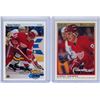 Image 1 : 2 Sergei Federov Rookie Cards 1991-92 Upper Deck Young Guns and 1991-92 OPC Premier