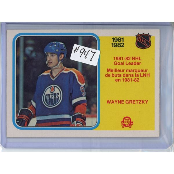 1982-83 O-Pee-Chee Wayne Gretzky NHL Goal Leader #235 MINT