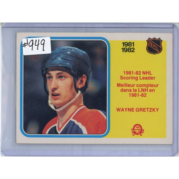 1982-83 O-Pee-Chee Wayne Gretzky NHL Scoring Leader #243 MINT