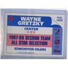 Image 2 : 1988-89 Topps Wayne Gretzky All Star Sticker # 8 MINT