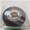 Image 1 : Rejean Houle Autographed Puck with Stanley Cup Inscription w/ Case
