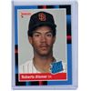 Image 1 : 1988 Donruss Roberto Alomar Rookie Card #34 MINT