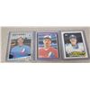 Image 2 : 3 Randy Johnson Rookie Cards 1989 Topps Traded Tiffany #57T, Donruss #42 and Fleer #381