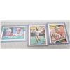 Image 1 : 1984 Topps Joe Montana Lot #358 and #359 and 1989 Passing Leaders Card All Mint