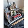 Image 4 : Lemax Christmas train station features lights and music.