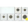 Image 1 : U.S.A. Coins - 19292,1947, 1959d Dimes -1964d Nickel-1946d Quarter-1971d Half Dollar