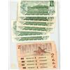 Image 2 : Six 1973 One Dollar and Four Two Dollar Canadian Notes