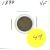 Image 1 : 1899 Canadian Silver Five Cents