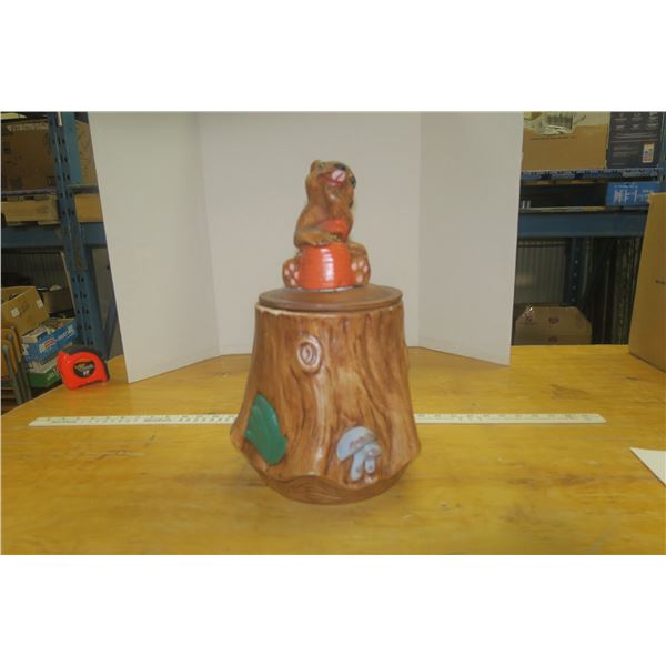 Squirrel Cookie Jar