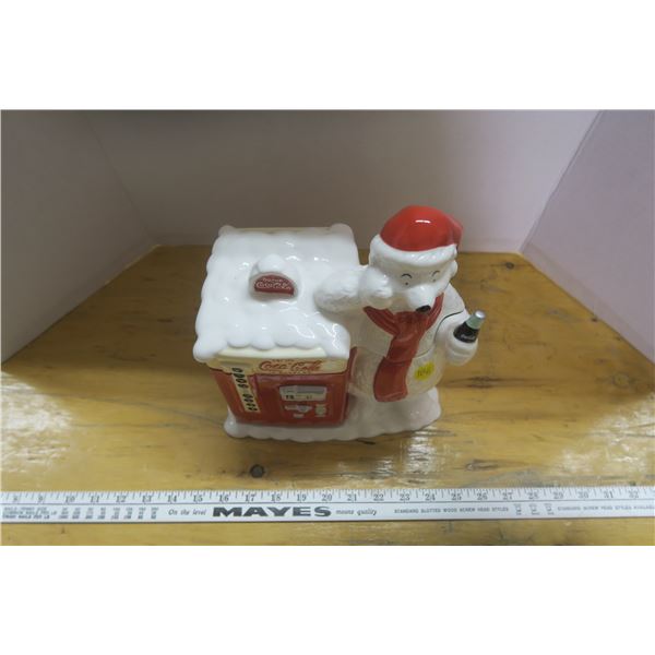 Vintage Coca-Cola Polar Bear Cookie Jar