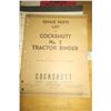 Image 5 : cockshut tractor, commbine, swather and binder manuals