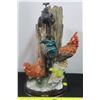 Image 1 : Ruby Collection Rooster And Hen With Water Pump