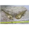 Image 2 : 2 Brass Birds