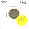 Image 1 : 1888 Canadian Silver Ten Cents (Filler)