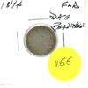 Image 1 : 894 Canadian Silver Ten Cents (Date readable - Filler)