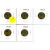 Image 1 : 1920, 1930, 1930s, 1935, 1937 U.S.A. Indian Head/Buffalo Nickels