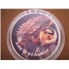 Image 1 : Ankylosaurus Jurassic Time Dinaurs World NEW 1.5" In Plastic Coin Case