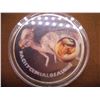 Image 1 : Pachycephalosaurus Jurassic time Dinosaurs world NEW 1.5" In plastic coin case.