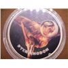 Image 1 : Pteranodon Jurassic time Dinosaurs world NEW 1.5" In plastic coin case.