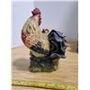 Image 7 : lot of hen & rooster decorations