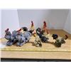 Image 1 : lot of hen & rooster decorations