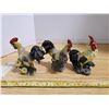 Image 6 : lot of hen & rooster decorations