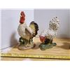 Image 2 : lot of hen & rooster decorations