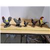 Image 1 : lot of hen & rooster decorations