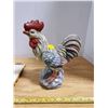 Image 6 : lot of hen & rooster decorations
