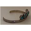 Image 2 : 1930’s 5 Stone Cuff Bracelet