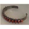 Image 3 : This is an Outstanding Orange Spiny Cabochon Row Cuff Bracelet