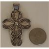 Image 3 : Sterling Silver Cross hallmarked Carson B