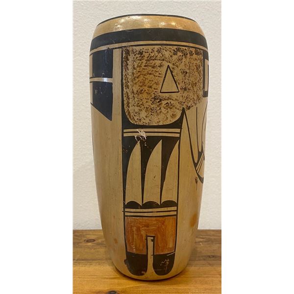 Vintage circa 1940 Hopi Cylinder Vase