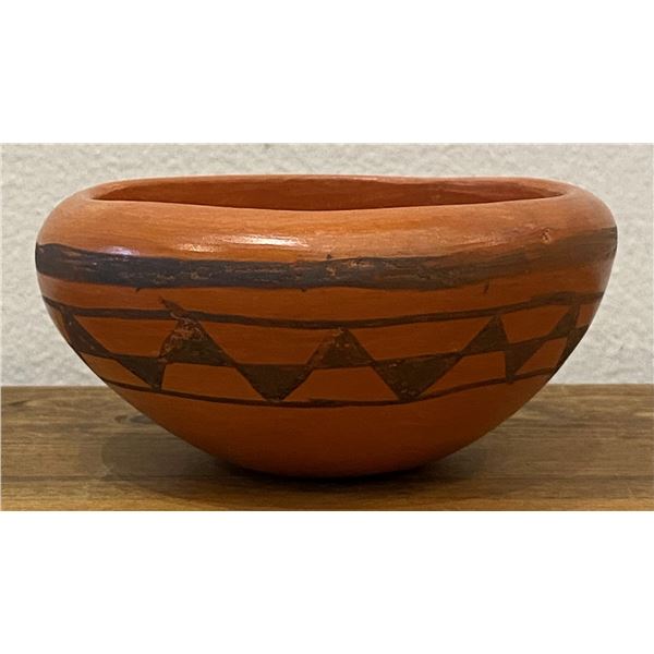 Vintage Hopi Bowl by Grace Chapella and Her Daughter Alma Tahbo