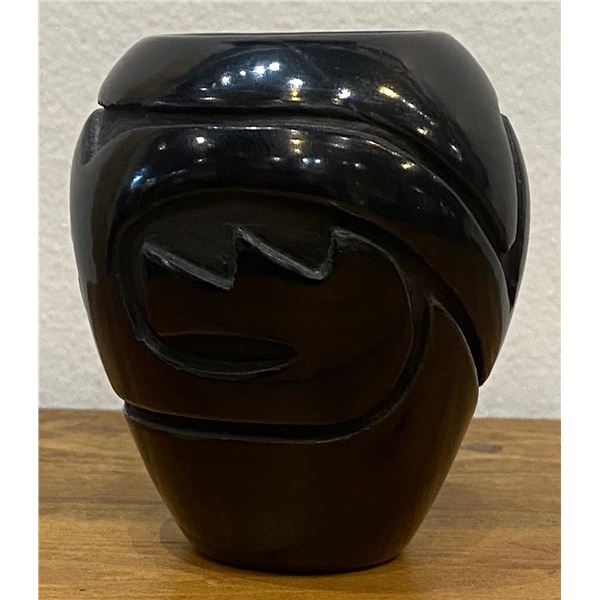 Sunday Chavarria Santa Clara Carved Jar