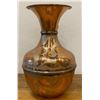 Image 1 : Mexican Copper Vase with Nice Flower Design Pattern