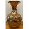 Image 2 : Mexican Copper Vase with Nice Flower Design Pattern