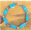 Image 1 : Turquoise Chain Link Bracelet