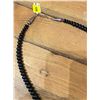 Image 2 : 26 Inch Long Graduated Jet Necklace