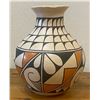 Image 3 : Acoma Polychrome Jar with Pie Crust Rim by Israel Patricio