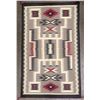 Image 1 : Navajo Storm Pattern Rug woven by Mary Tisi