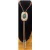 Image 2 : Morenci Turquoise and Sterling Silver Bolo