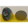 Image 3 : Zuni Sunface Inlay Ring