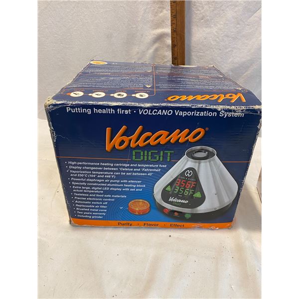 Volcano digit vaporization system