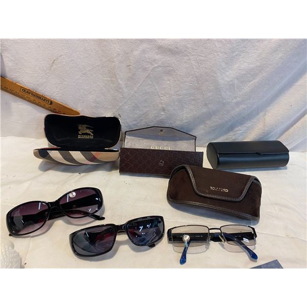 Vintage sunglasses and cases