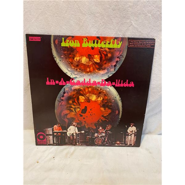 Iron butterfly record