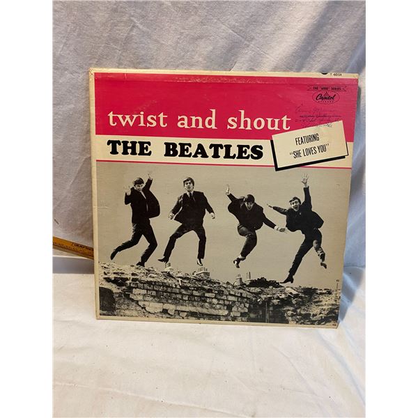 The Beatles twist and shout record